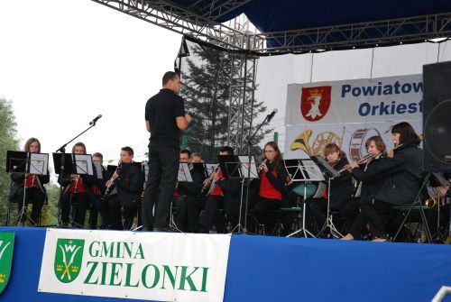 Piąty Powiatowy Przegląd Orkiestr Dętych wZielonkach