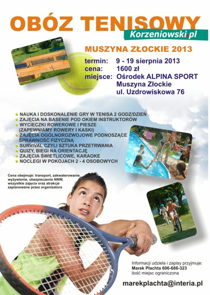 plakat oboz tenisowy 2013zmn