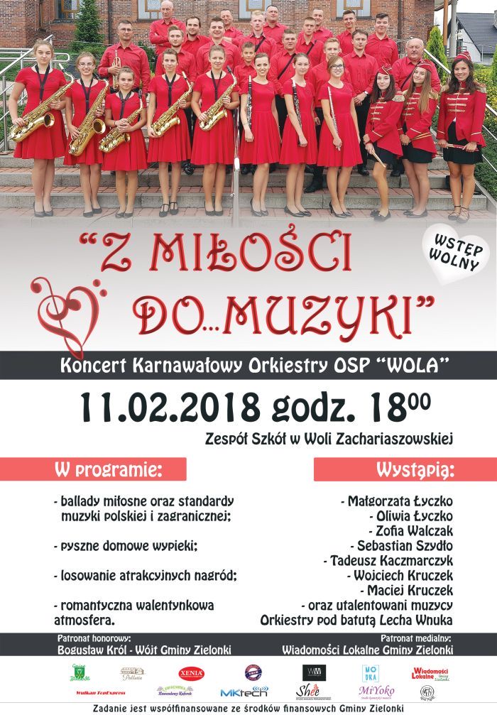Koncert karnawałowy Orkiestry „Wola” – 11.02