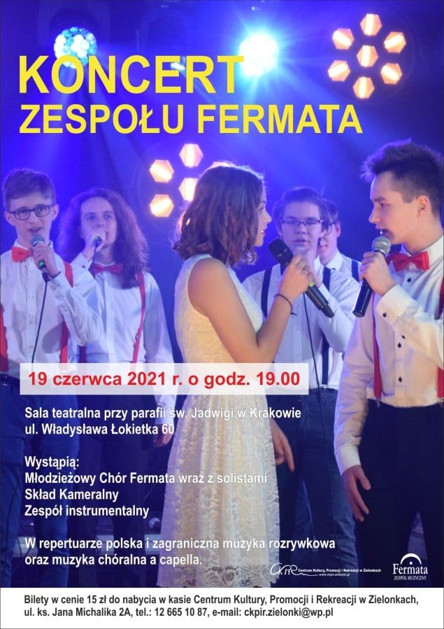 Koncert zespołu Fermata – 19.06
