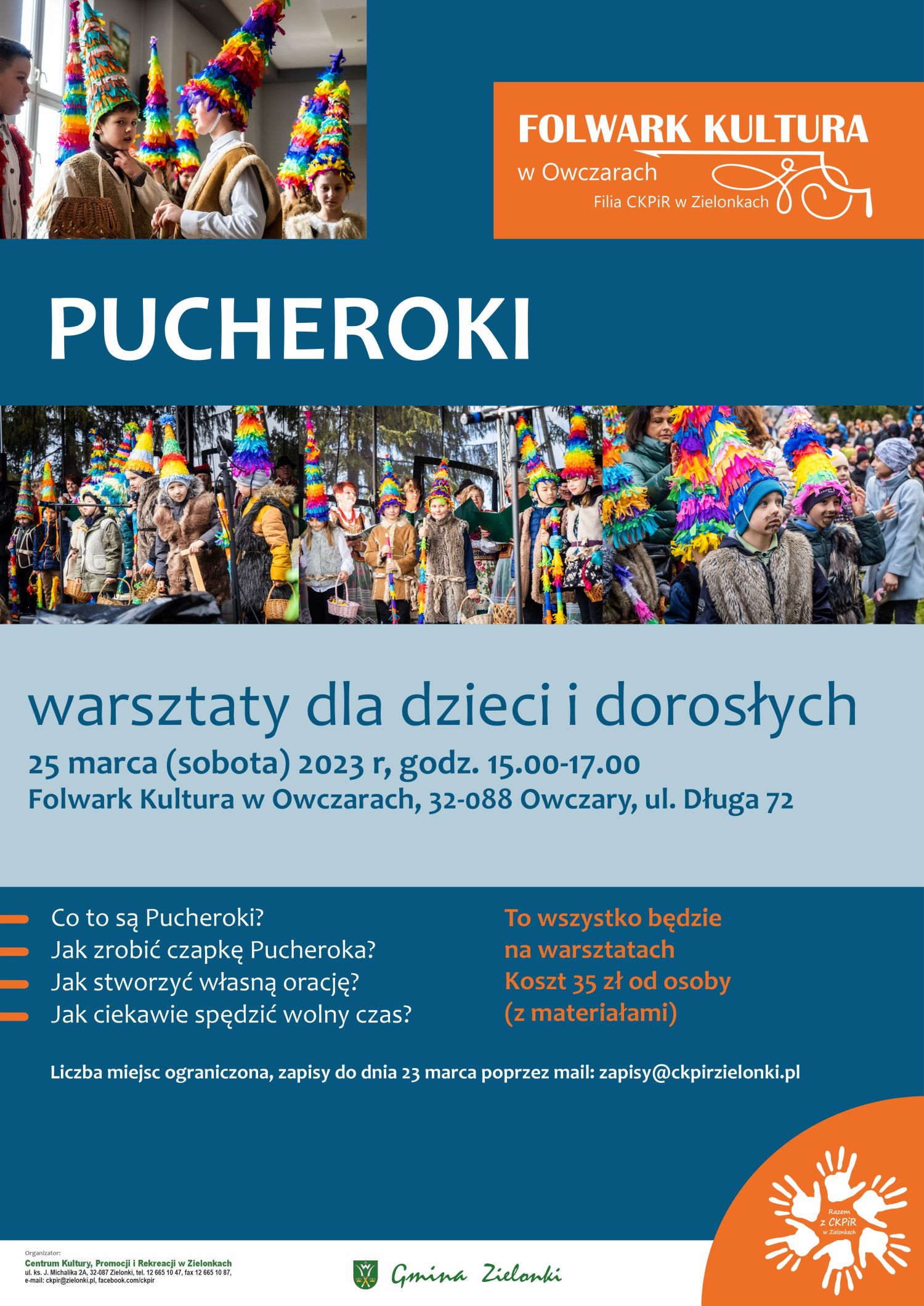 Pucheroki – warsztaty dla dzieci i dorosłych